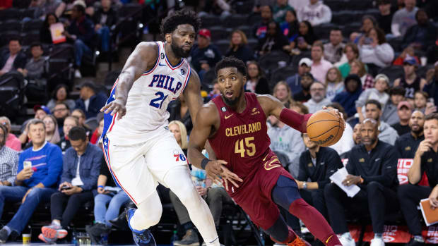 Joel Embiid Donovan Mitchell Oct 5 2022
